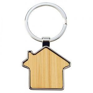 LLAVERO CASA BAMBOO personalizada